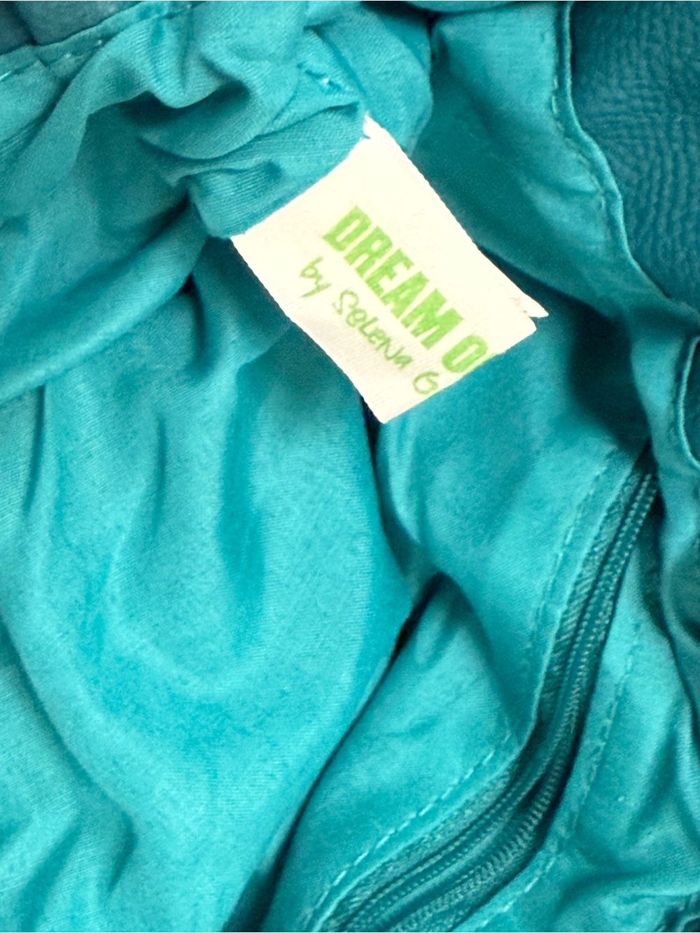 Selena Gomez Teal Ruffled-Top Shoulder Bag- Dream Out Loud Collection - Picture 13 of 14